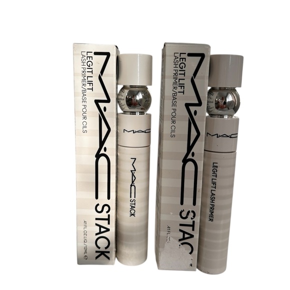 MAC Cosmetics Macstack Legit Lift Lash Primer/Base 2 pic set NWT - Picture 1 of 14